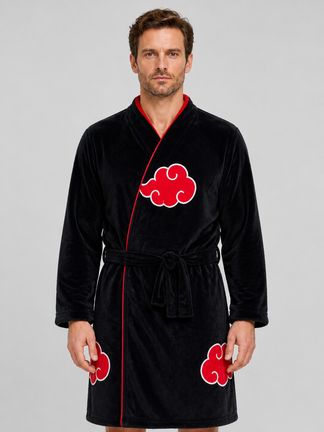 Hooded Cosplay Costume Robe with Clouds Costumes detail 3