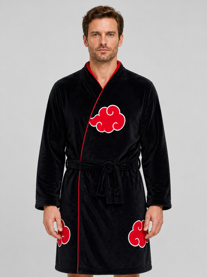 Hooded Cosplay Costume Robe with Clouds Costumes detail 3