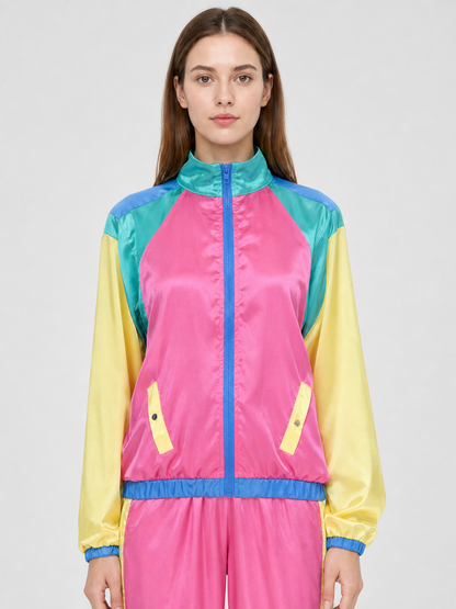 Two-Piece Stage Costume in a Retro Sporty Style Costumes detail