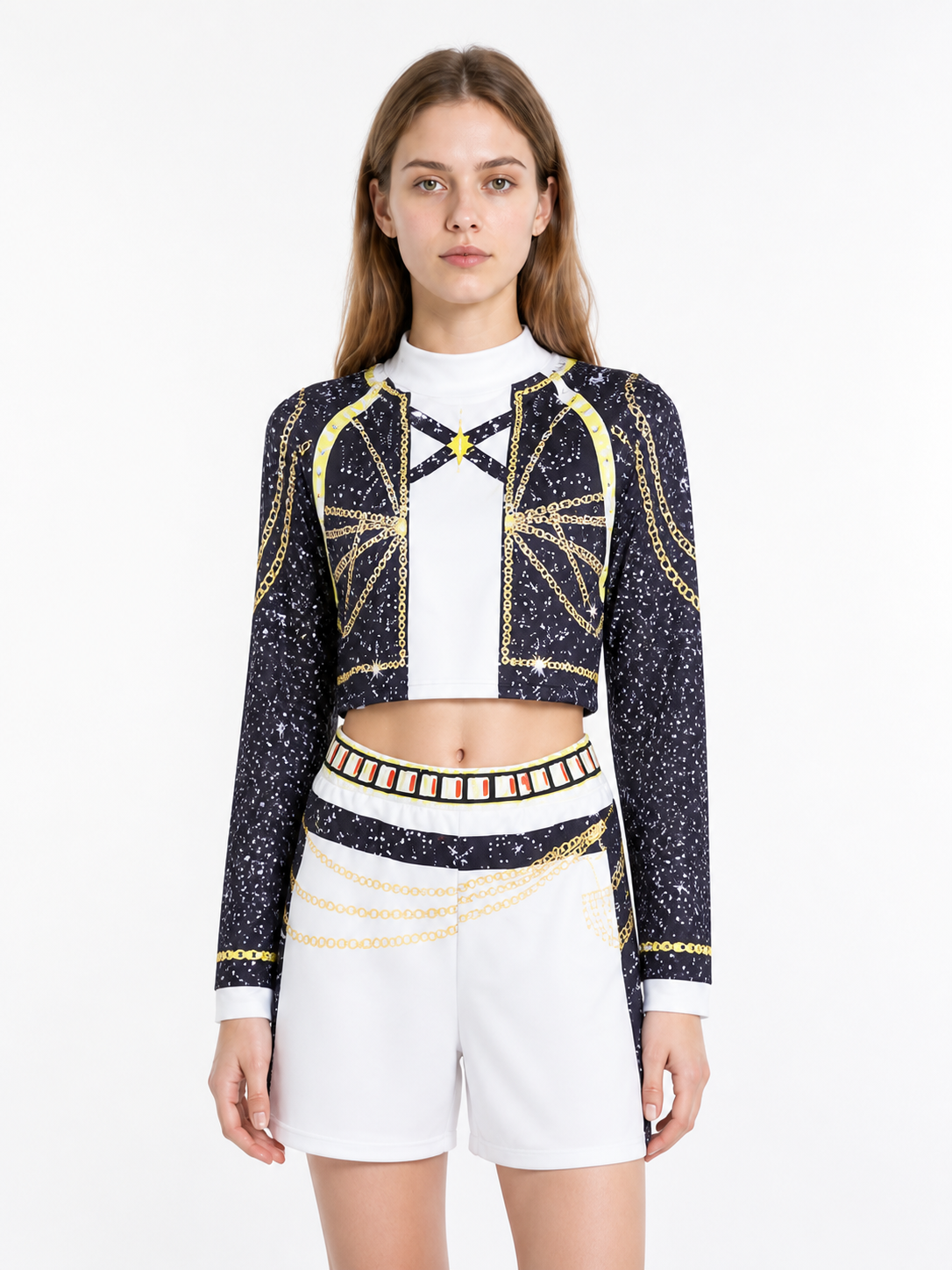 Stage Costume with Long Sleeves and Shorts Costumes detail 3