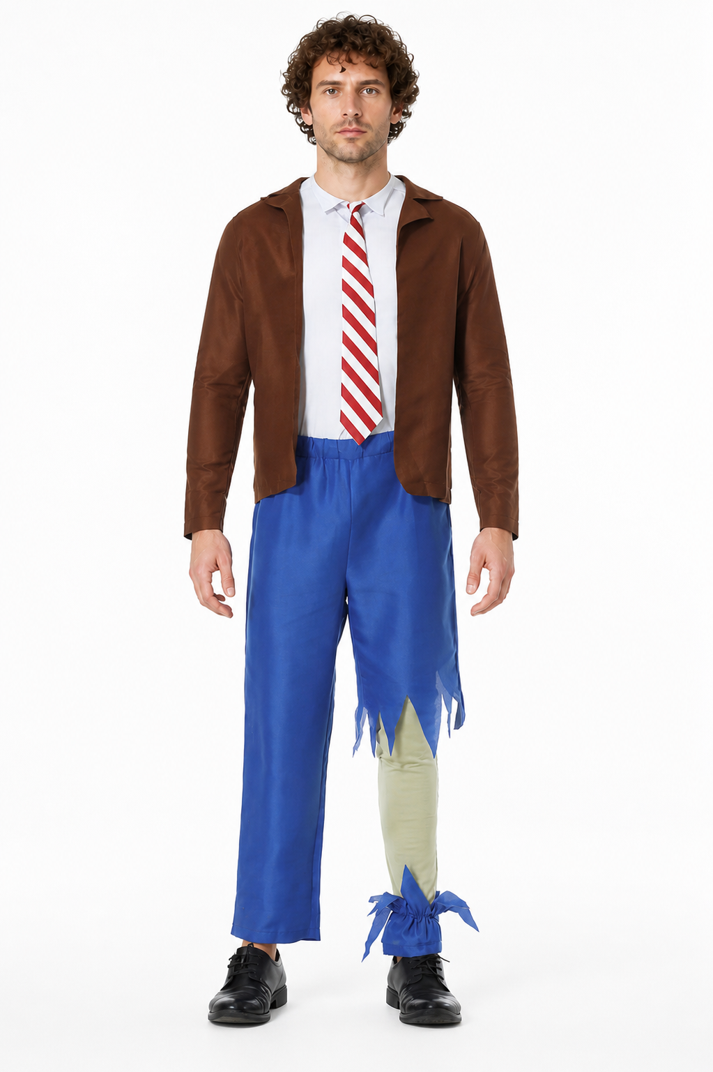 Zombie costume with mask, jacket, and pants, sizes S-XL Costume Masks detail 2