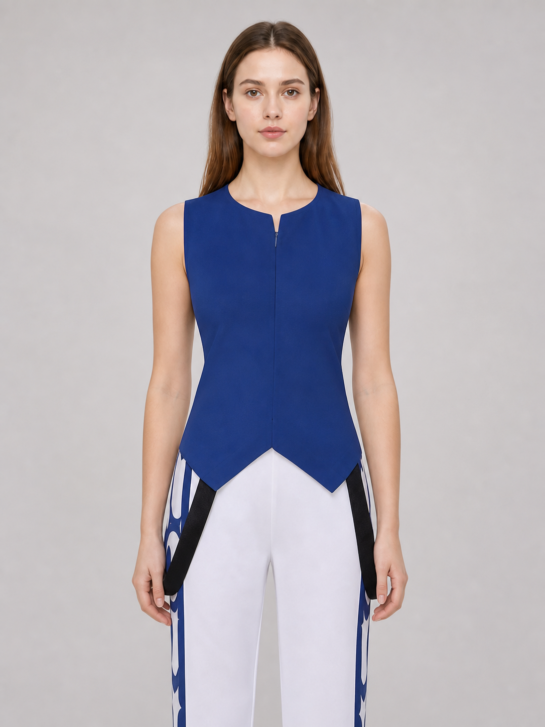 Rimuru Cosplay Costume: Dark Navy Top and Pants