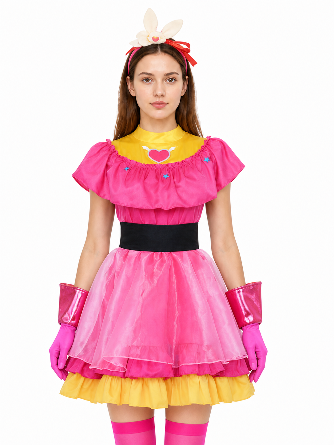 Ai Hoshino Cosplay Costume, 5-Piece Dress Set