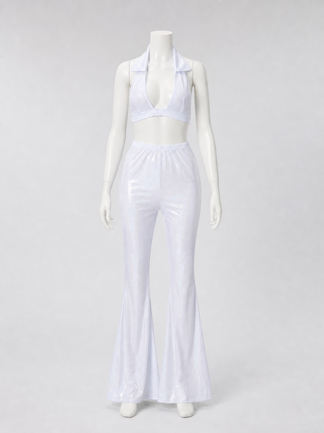 Disco-Style Cosplay Costume: Top and Pants