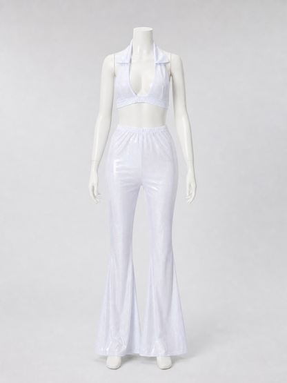 Disco-Style Cosplay Costume: Top and Pants