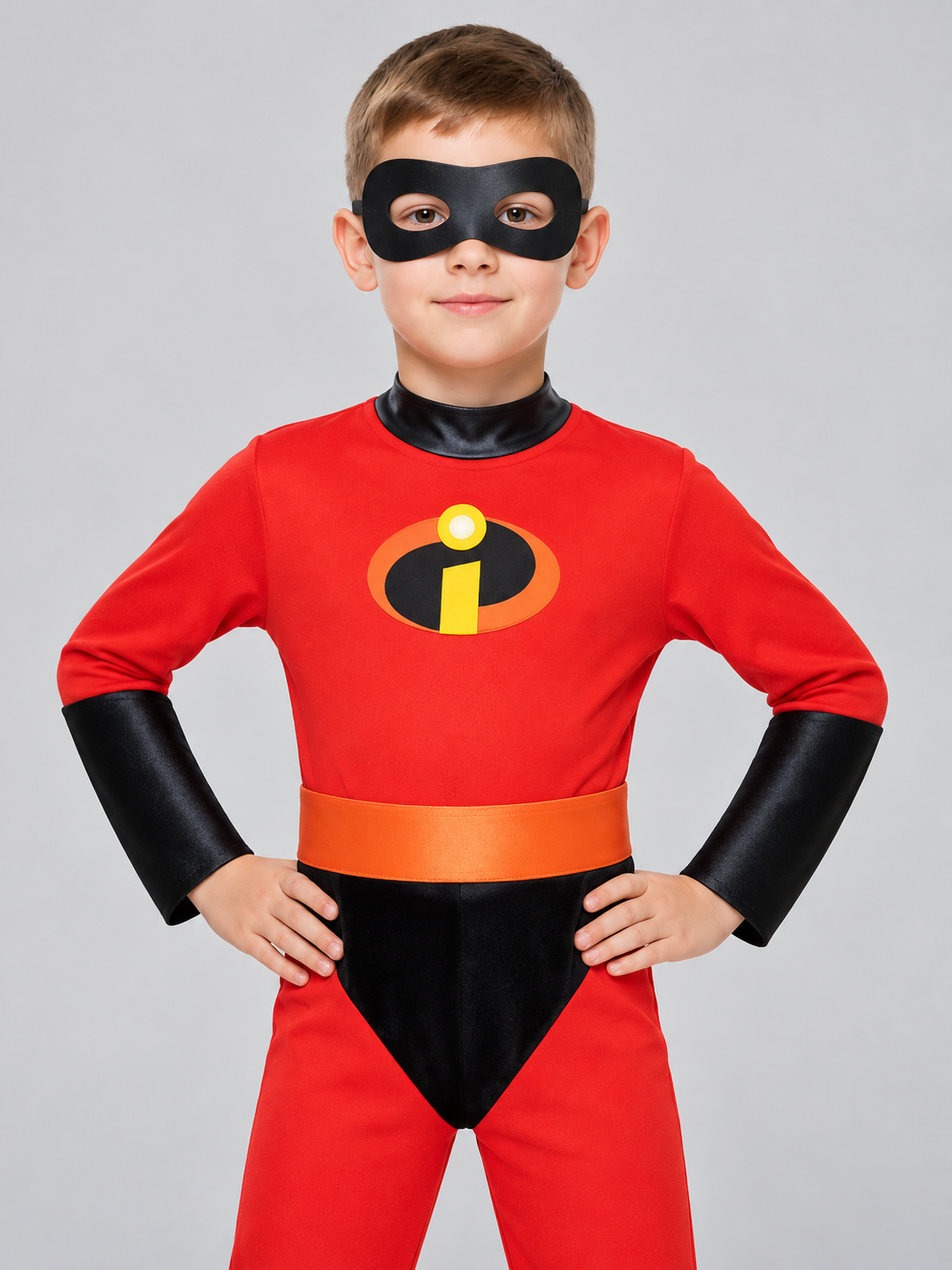 Kids' Superhero Costume with Mask