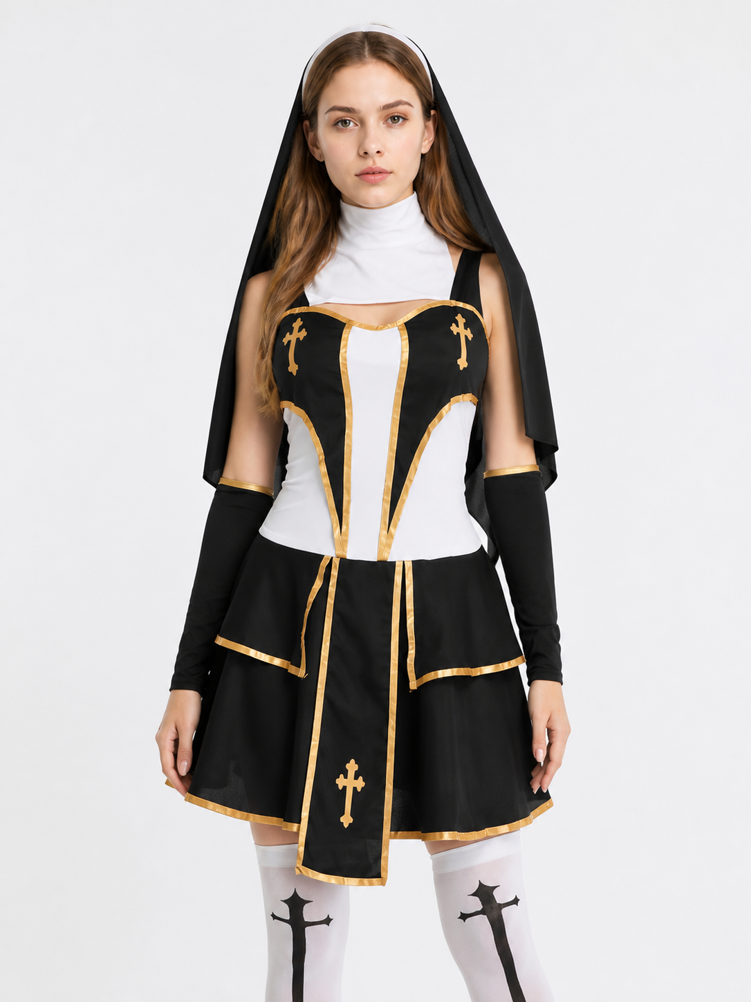 Religious Halloween Costume with a Cross Costumes detail 3