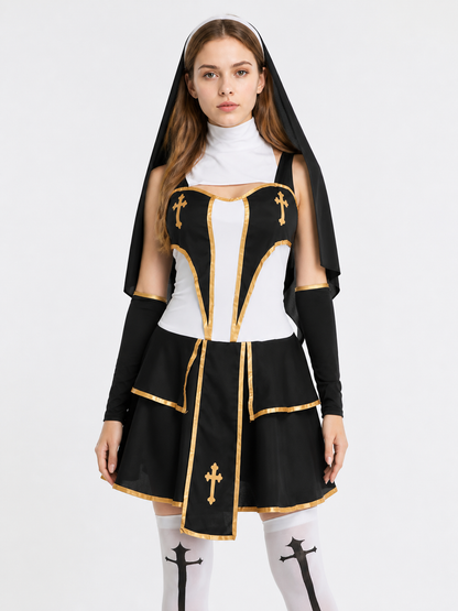 Religious Halloween Costume with a Cross Costumes detail 3