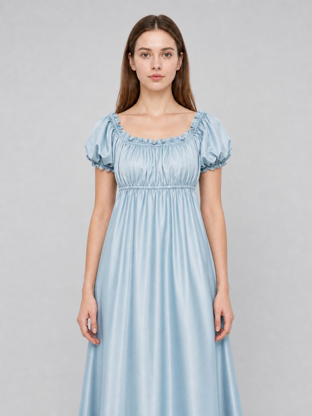 Bridgerton-Style Retro Dress for Balls, Cosplay, and Stage Performances