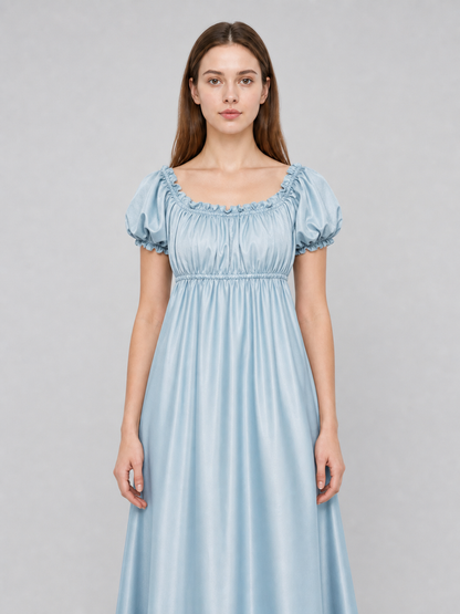 Bridgerton-Style Retro Dress for Balls, Cosplay, and Stage Performances