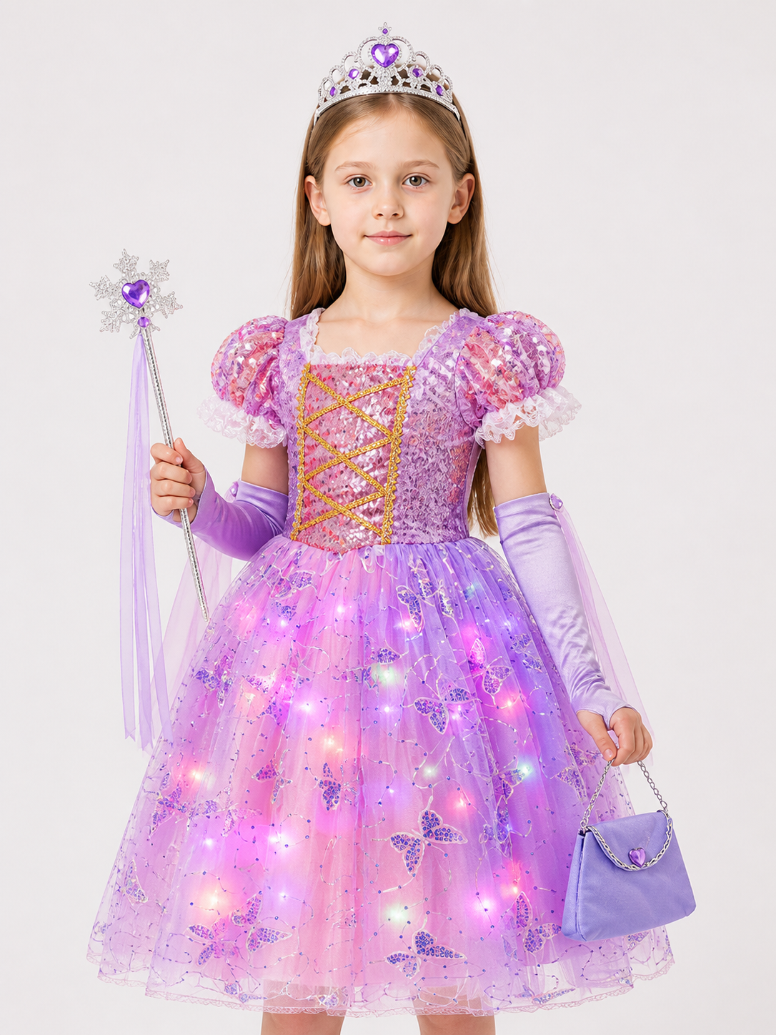 Light-Up Princess Costume for Halloween Costumes detail 2