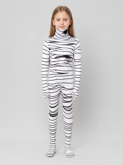 Children's Mummy Costume, Hooded Jumpsuit Costumes detail 3