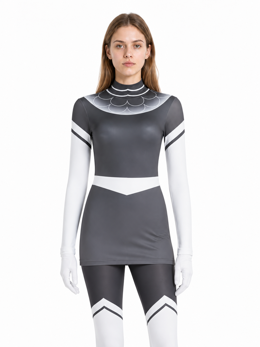 Halloween Cosplay Costume with White Inserts Costumes detail 2