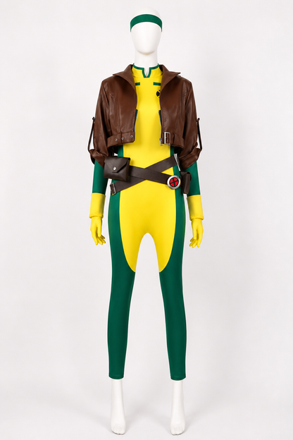 Rogue X-Men Cosplay Costume with Accessories Costume Accessories detail 3
