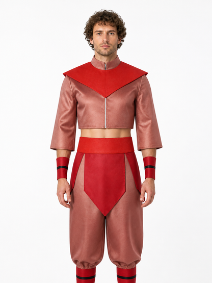Avatar Cosplay Costume Set with Cape and Apron Costume Capes detail 2