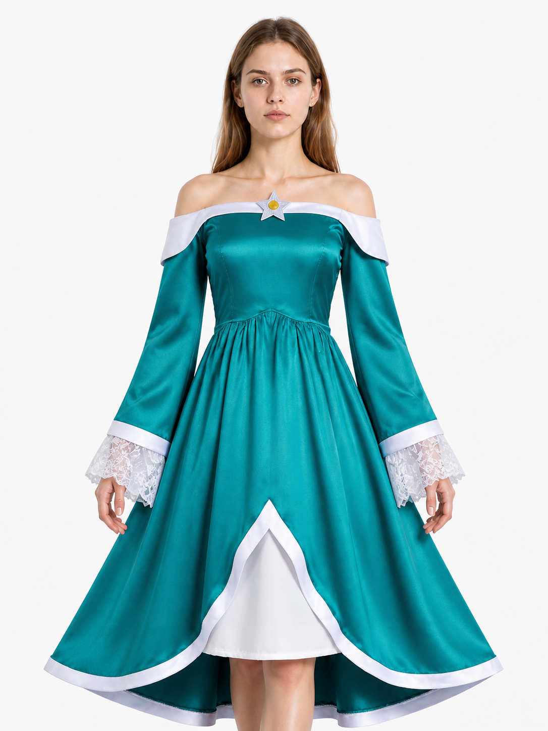 Long Off-the-Shoulder Cosplay Dress Costume Dresses detail 3
