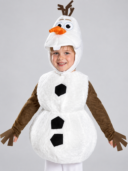 Kids' Snowman Carnival Costume with Headpiece