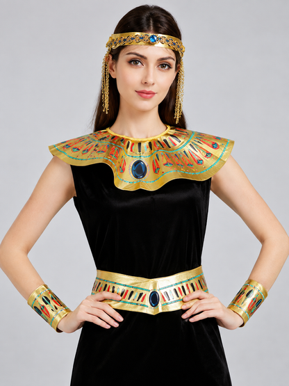 Egyptian-Style Carnival Costume, Black