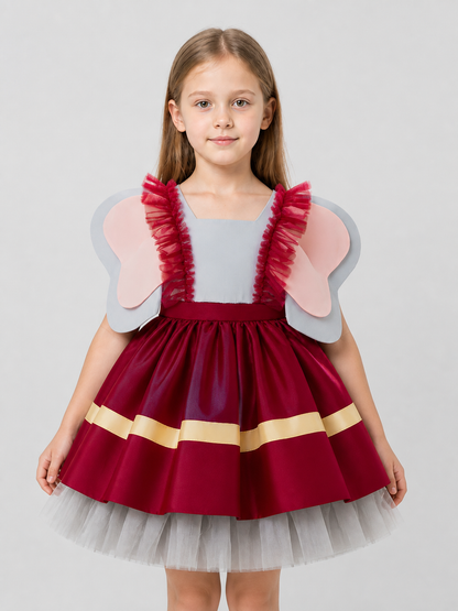 Little Elephant Carnival Dress with a Full Tulle Skirt Costume Dresses detail 3