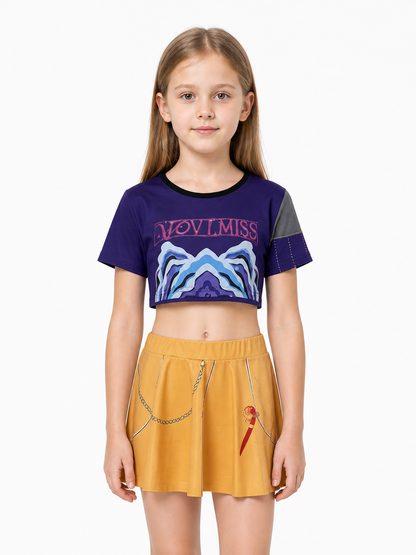Mira Carnival Costume with Top and Skirt, Orange Costumes detail 3