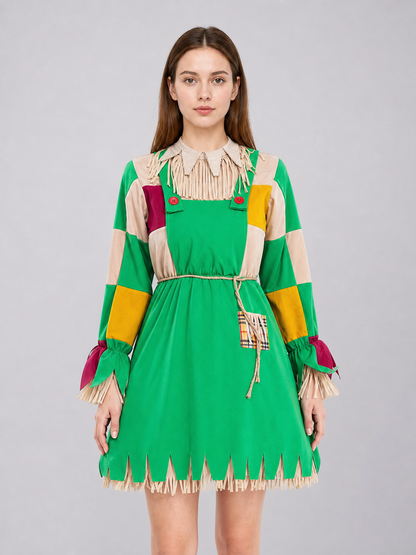Halloween Costume: Dress with Apron and Hat