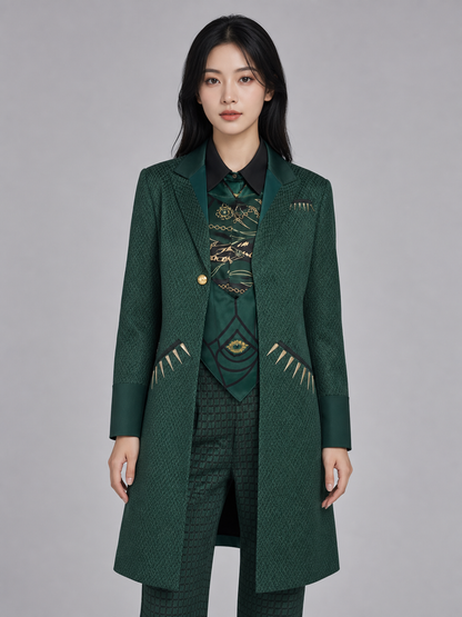 The Wizard of Oz Cosplay Costume, Green Set