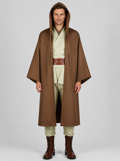 Star Wars cosplay costume, brown hooded robe Costumes detail 4