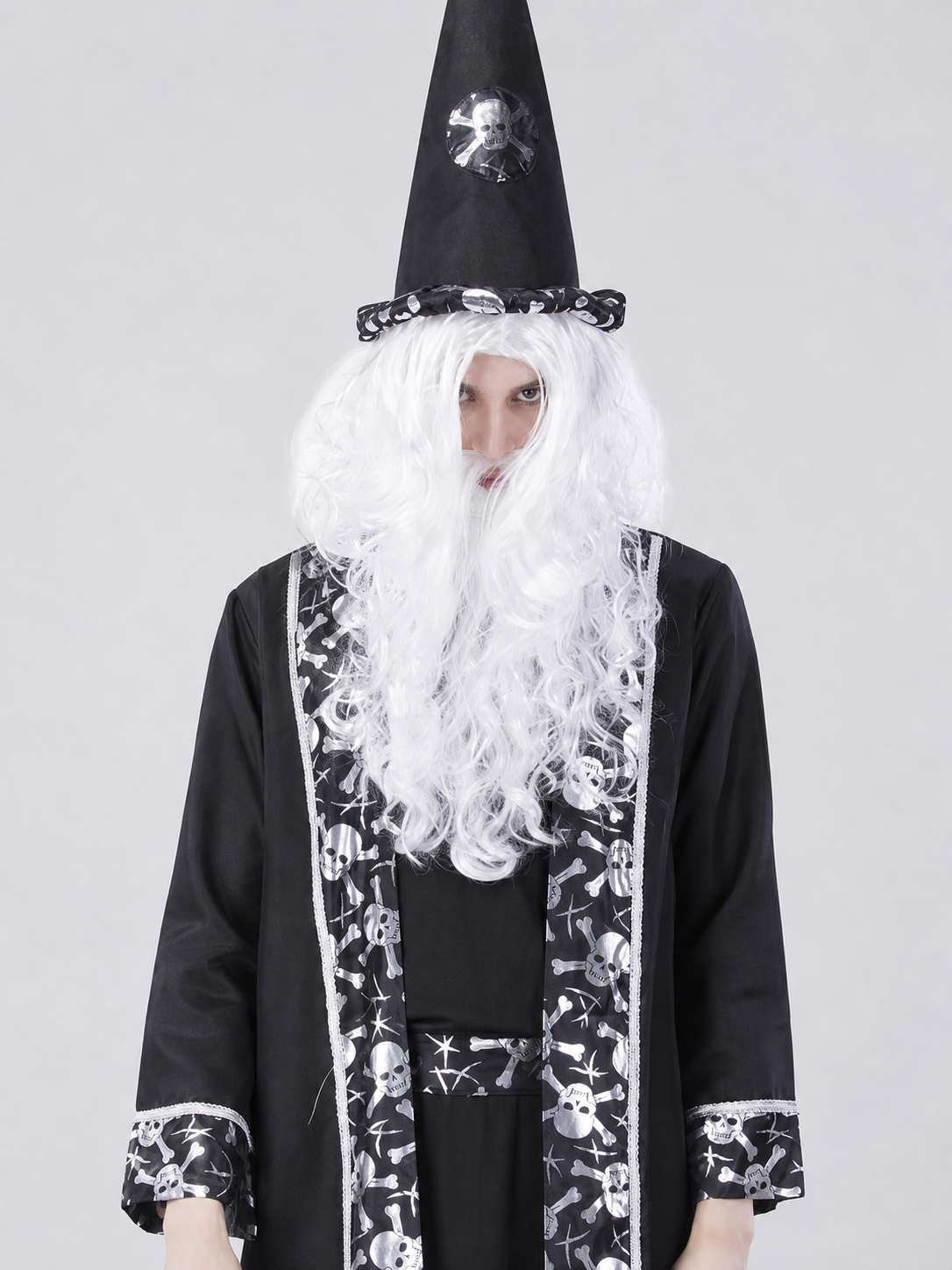 Fantasy-Style Costume with Cloak and Hat