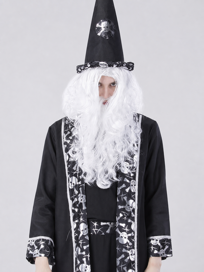 Fantasy-Style Costume with Cloak and Hat