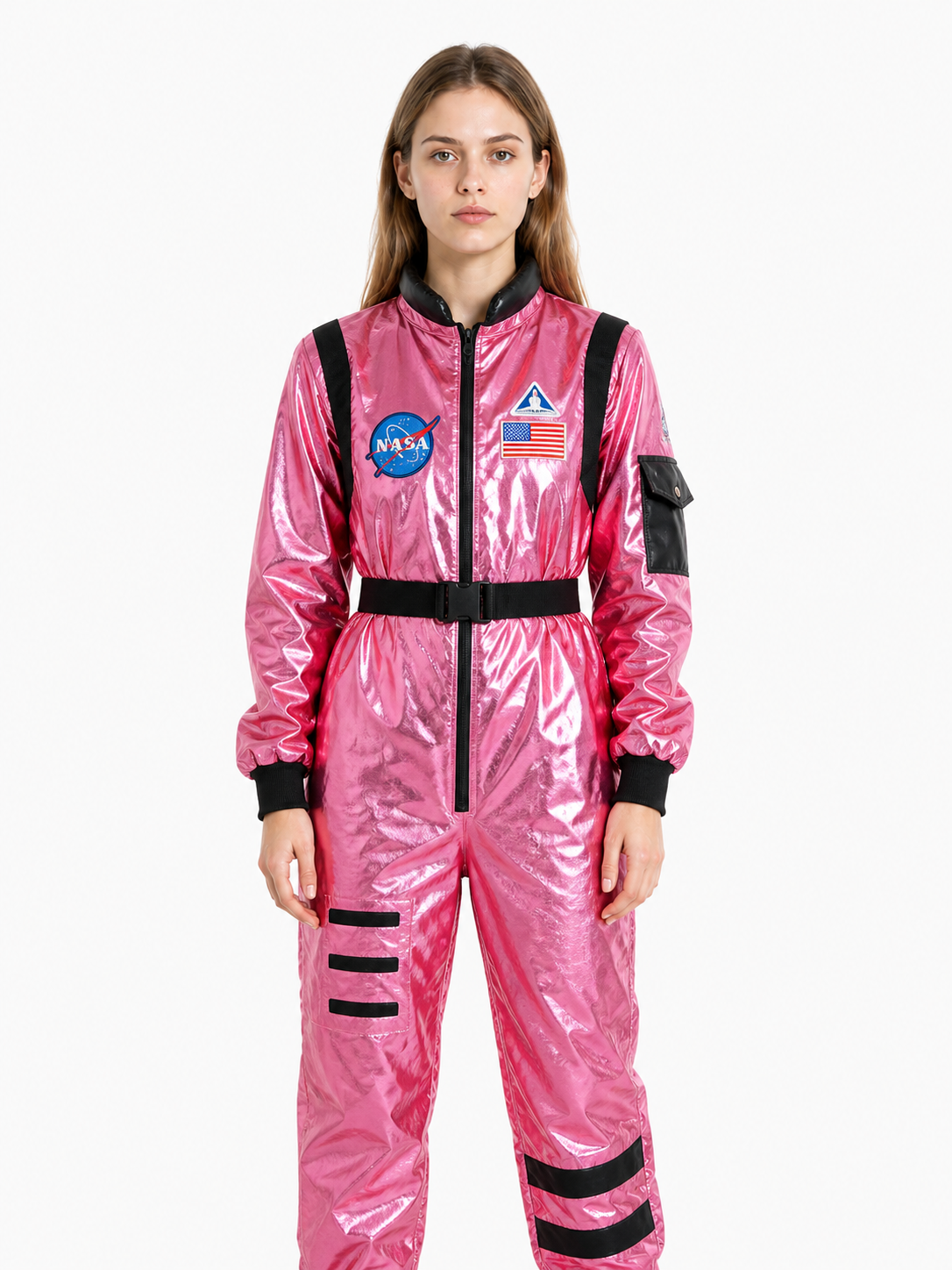 Astronaut Jumpsuit with Patches for Costumes product detail 3