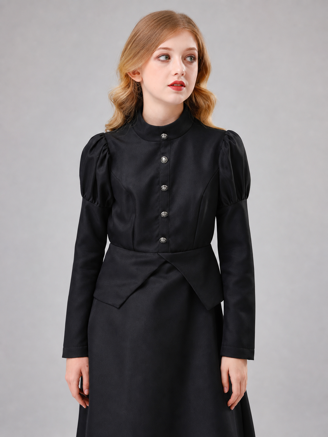 Witch Costume: Dress with Collar Costume Dresses detail 2