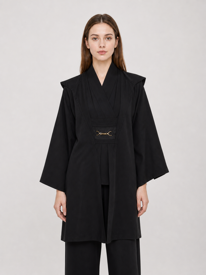 Obi-Wan Kenobi Cosplay Costume, Black Robe