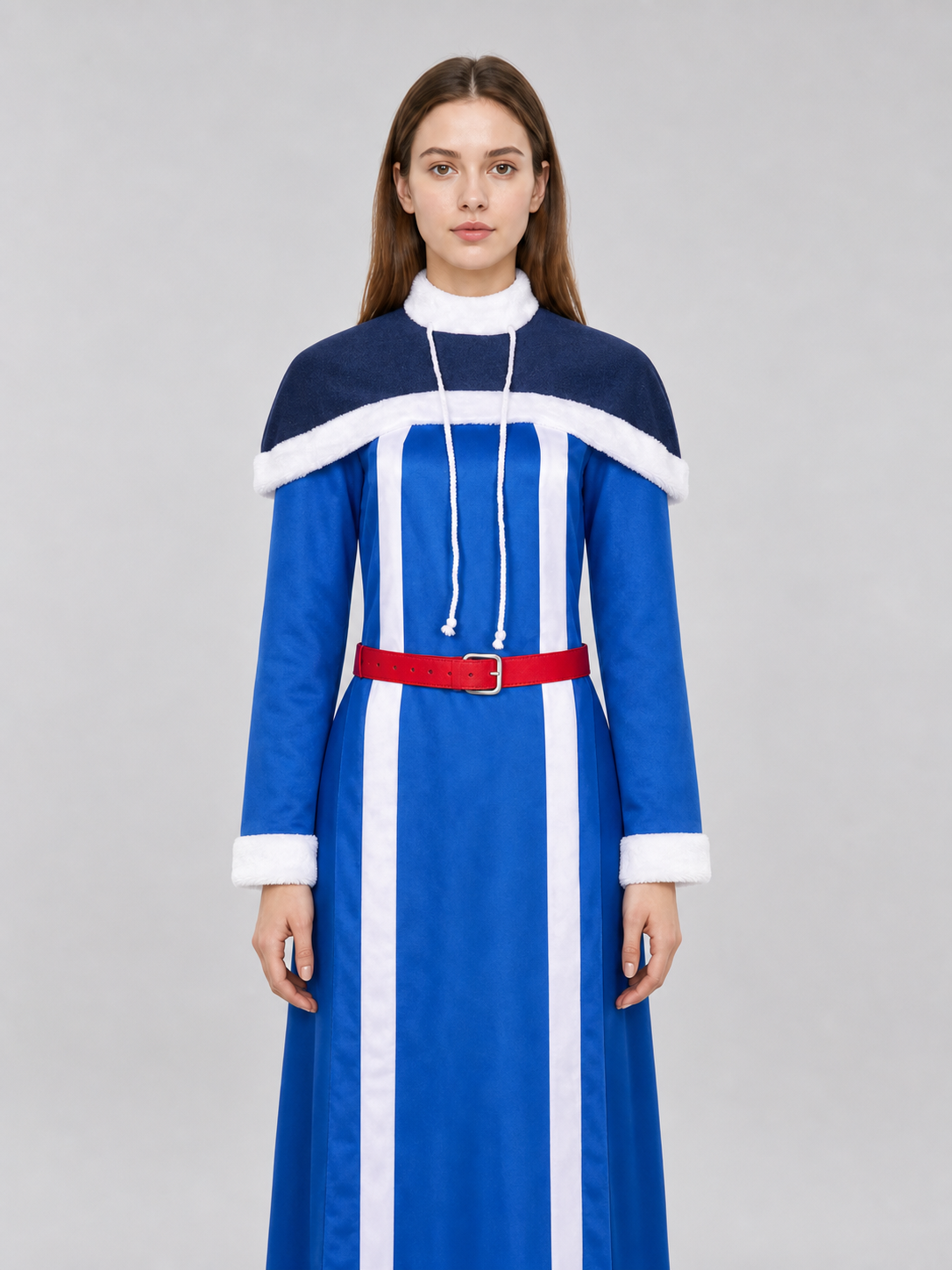Juvia Lockser Cosplay Costume with Hat and Belt