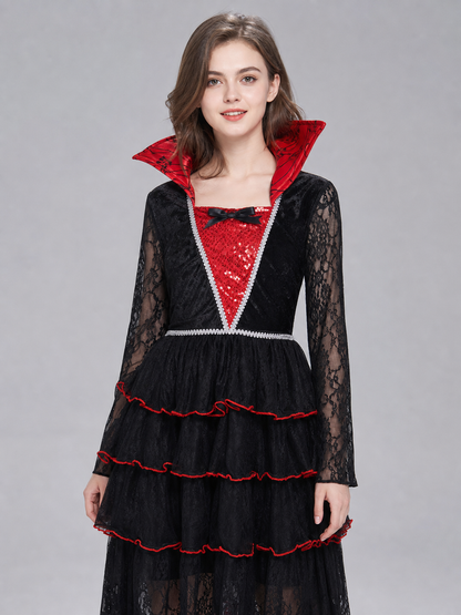 Gothic Cosplay Dress, Vampire Look