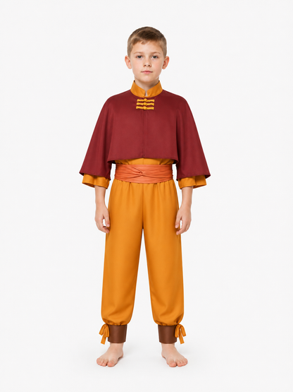 Aang Cosplay Costume from Avatar for Halloween Costumes detail 3
