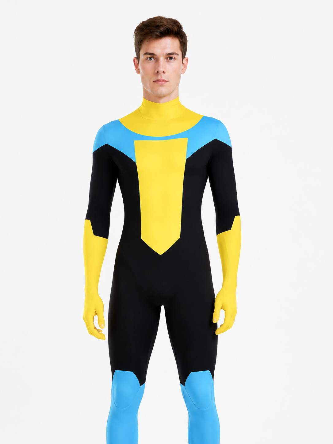 Omni-Man Cosplay Suit, Hooded Jumpsuit