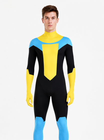 Omni-Man Cosplay Suit, Hooded Jumpsuit