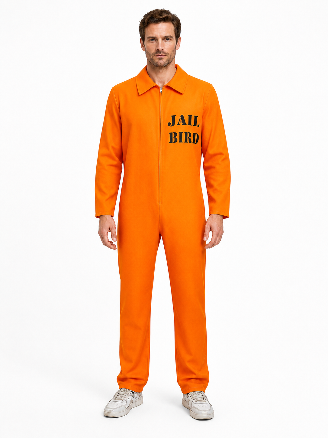 Orange Prison Jumpsuit for Cosplay Costumes detail 3