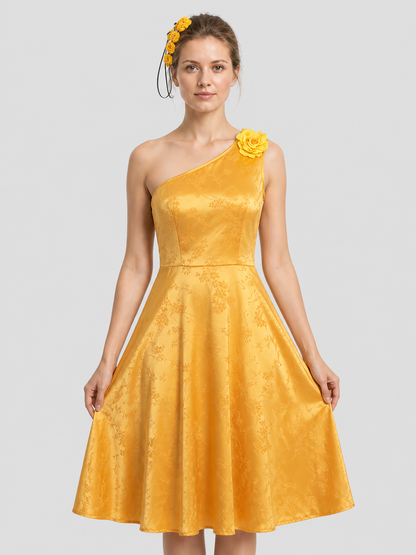 Judy Cosplay Costume: Gold Dress and Hair Accessory Costume Dresses detail 3