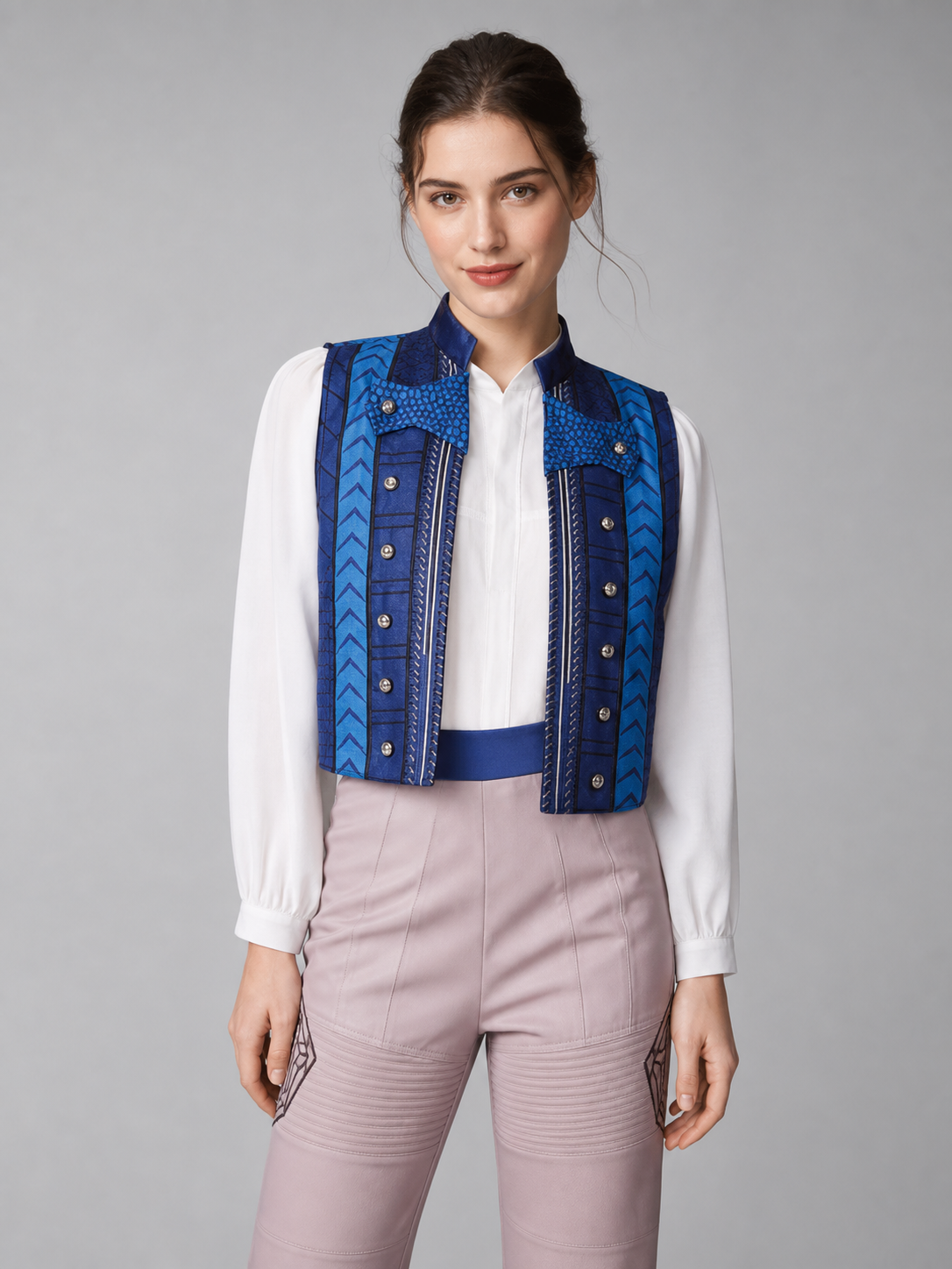 Fiyero Cosplay Costume: Vest, Shirt, and Pants