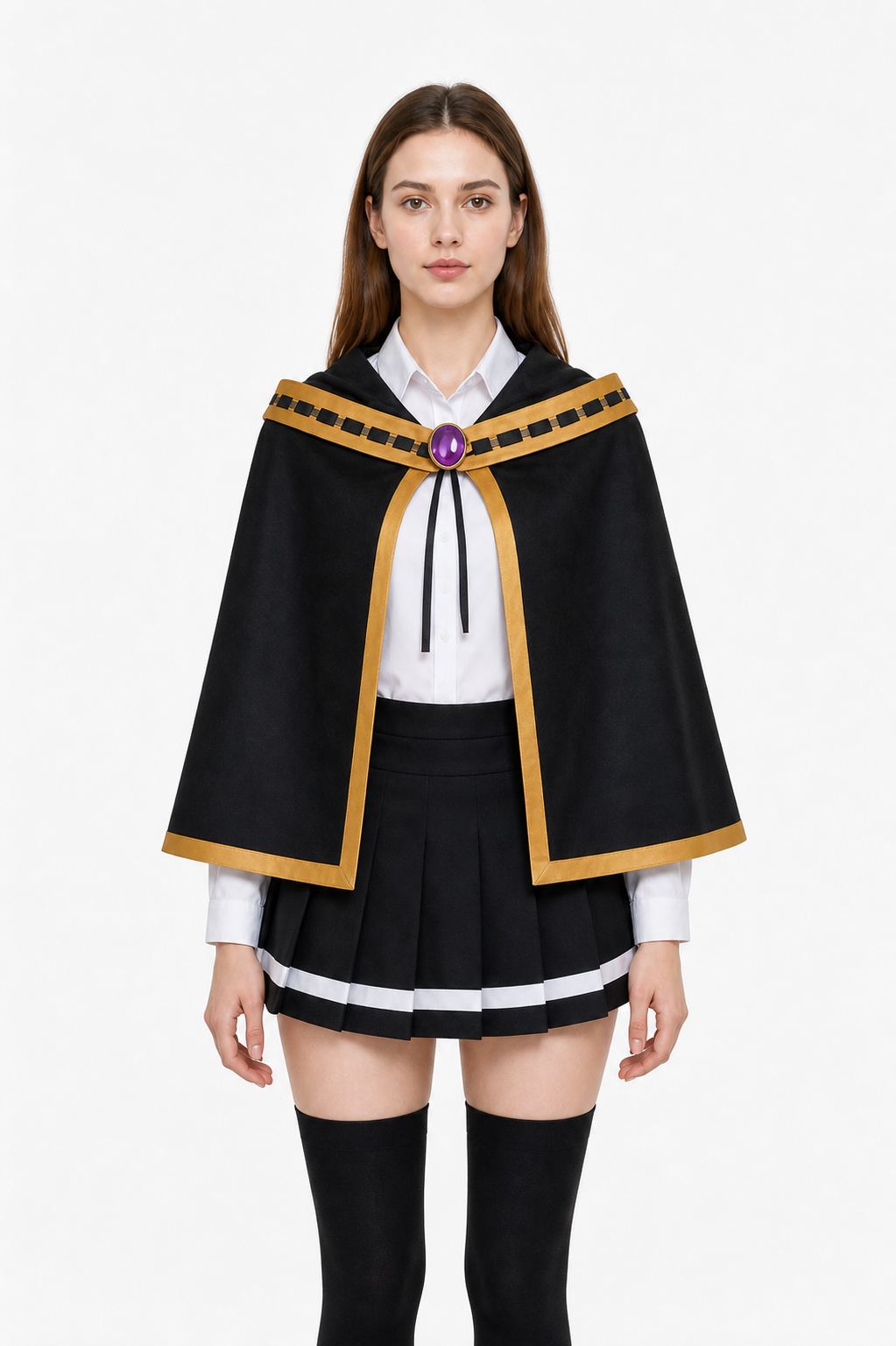 Lihanna Ovinzas Cosplay Costume, Cloak, Shirt, Skirt Costume Capes detail 2