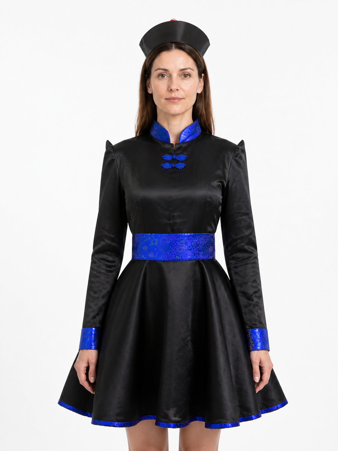 Fitted Zombie Dress with Long Sleeves for Halloween Costume Dresses detail 3