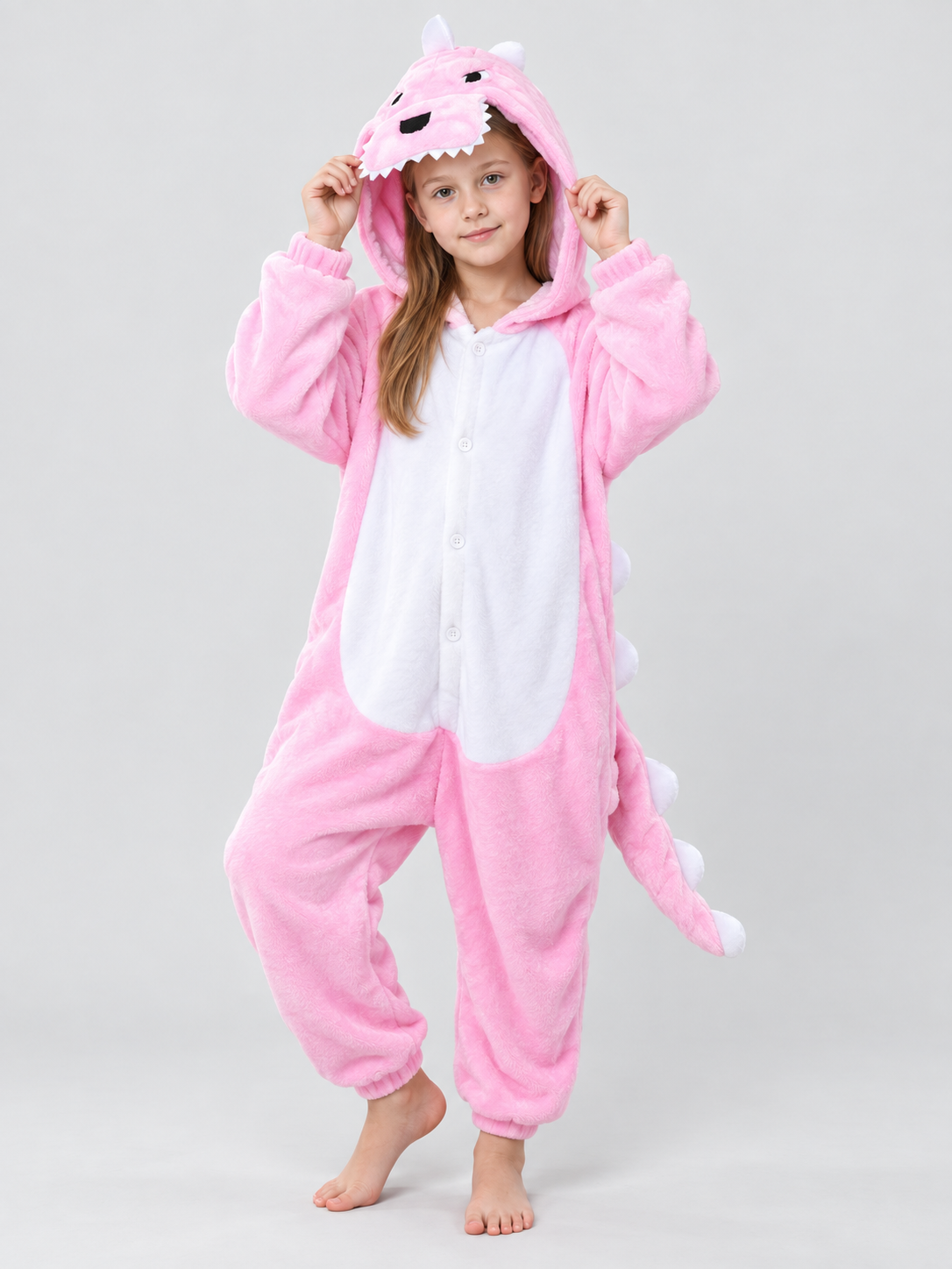Dragon Head Hooded Kigurumi Jumpsuit