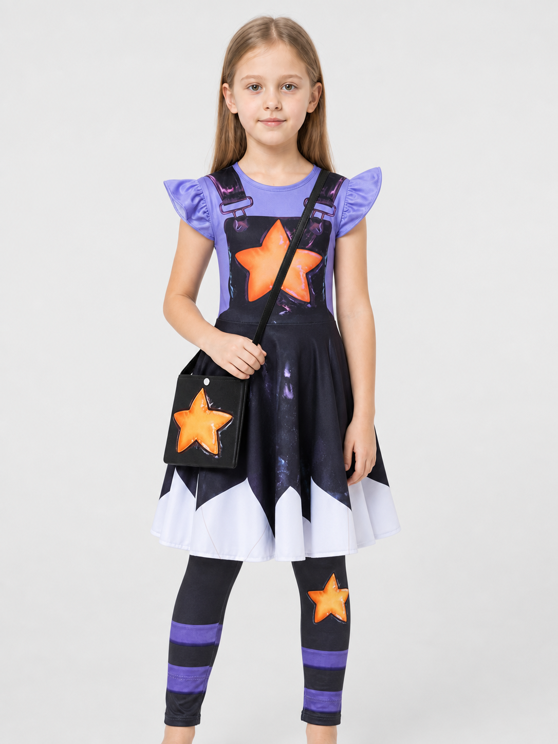 Poppy Playtime Lily Dress with Leggings and Bag Costume Dresses detail 3