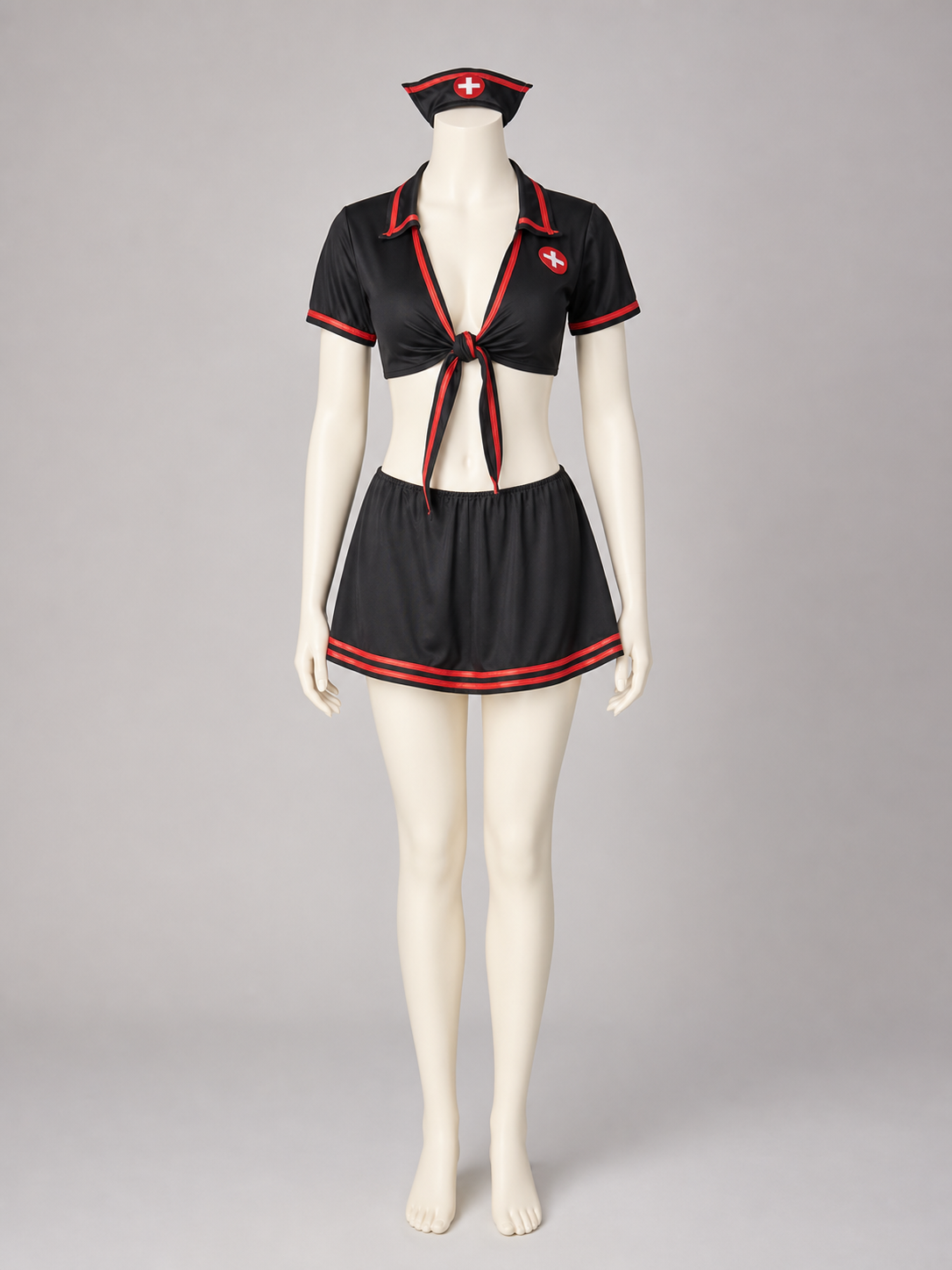 Two-Piece Cosplay Costume with Cap