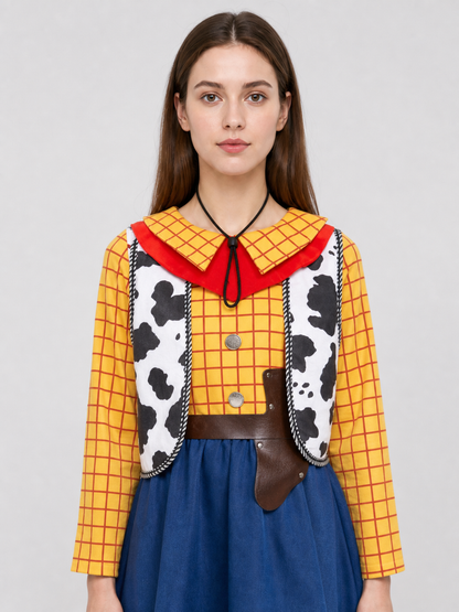 Children's Woody costume in Western style for cosplay and stage performances Costumes detail 2