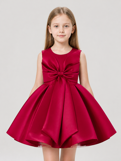 Princess Tutu Dress with Bow for Flower Girls