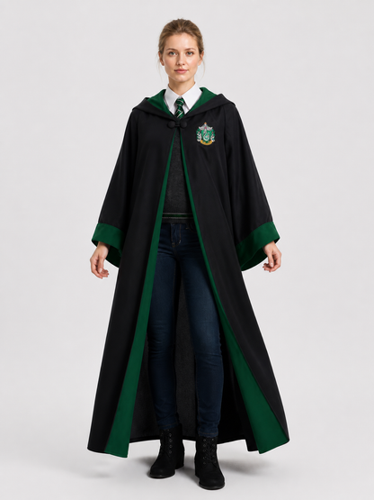 Harry Potter Hooded Robe, Black, Size M-XXL product detail 3