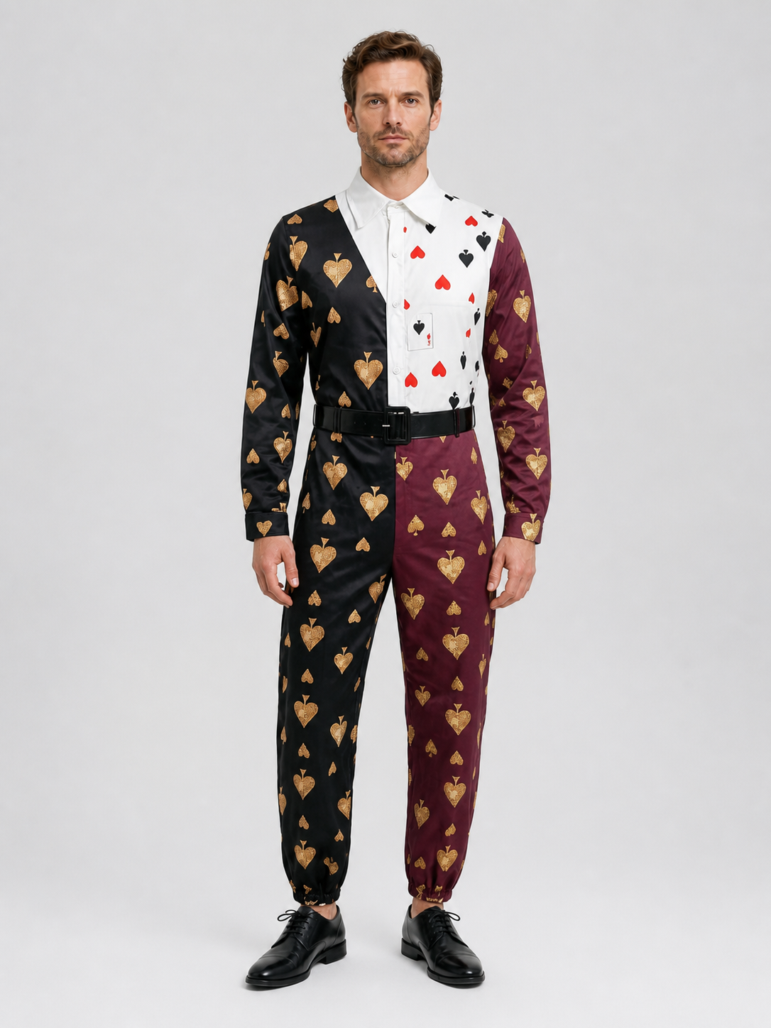 Halloween Playing Card Costume Jumpsuit Costumes detail 2