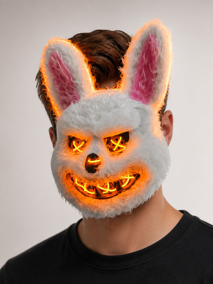 Halloween Glowing Bunny Carnival Headpiece Costume Headwear detail 2